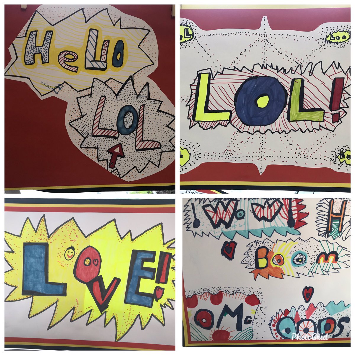 Lichtenstein? No, not the European German-speaking country, the Pop Artist Roy Lichtenstein! Check out Pod 5’s Pop Artwork! <a href="/sandylaneyr5/">Sandy Lane Year 5</a> <a href="/SandyLaneYear3/">Sandy Lane Year 3</a> <a href="/sandylaneY4/">Sandy Lane Year 4</a>