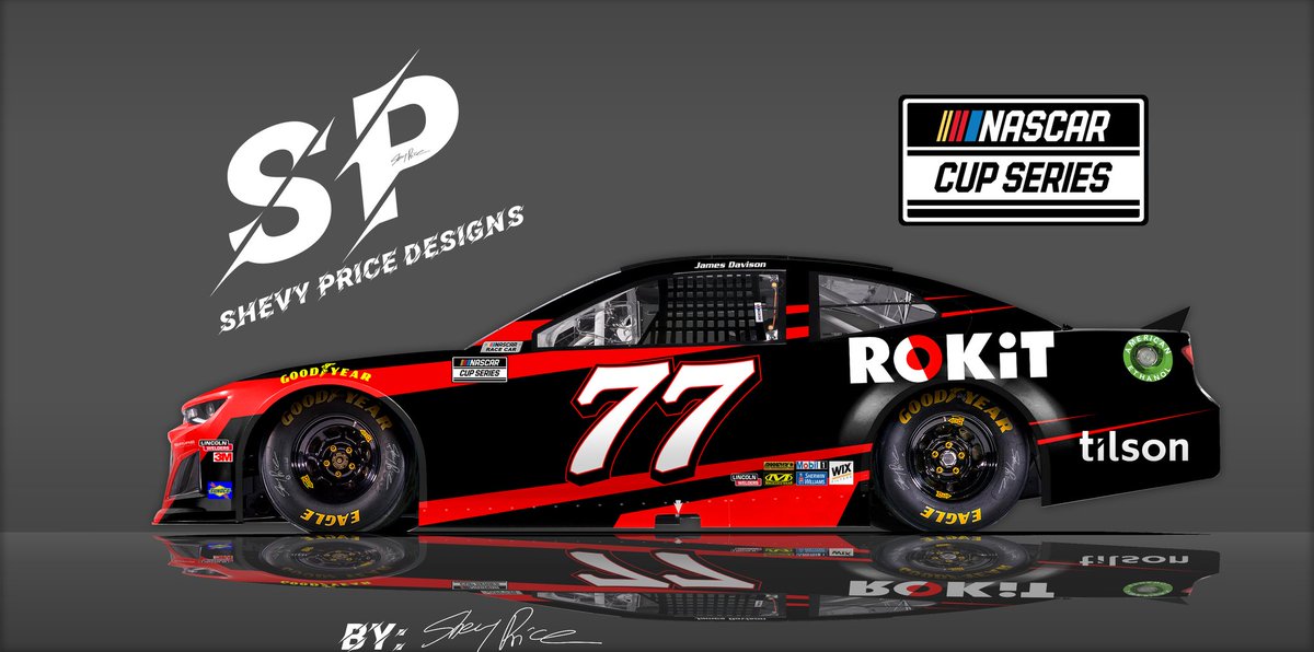 S_PRICE_DESIGNS's tweet photo. FICTIONAL 2020 @JD33Davison @rokit paint scheme concepts. @Spire77 @NASCAR #NASCAR #Racing #motorsports #design #chevy #camaro #PaintScheme #TuesdayVibes #racecar #sports #Rokit #phone #cellular #technology #data #plan #JamesDavison #SpireMotorsports #CupSeries #pocono350 https://t.co/oDHumXFaKy
