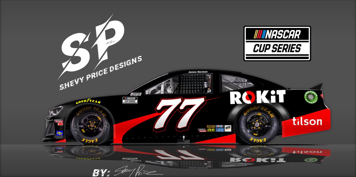 S_PRICE_DESIGNS's tweet photo. FICTIONAL 2020 @JD33Davison @rokit paint scheme concepts. @Spire77 @NASCAR #NASCAR #Racing #motorsports #design #chevy #camaro #PaintScheme #TuesdayVibes #racecar #sports #Rokit #phone #cellular #technology #data #plan #JamesDavison #SpireMotorsports #CupSeries #pocono350 https://t.co/oDHumXFaKy