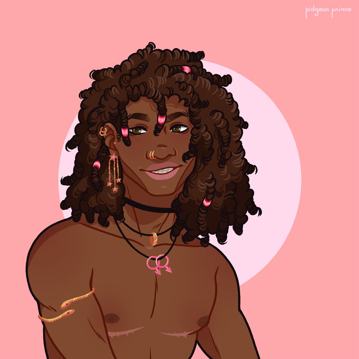saschavik's tweet photo. here’s some of the queer art I did during #PrideMonth :)
#prideboost https://t.co/LTIs8kUwR2