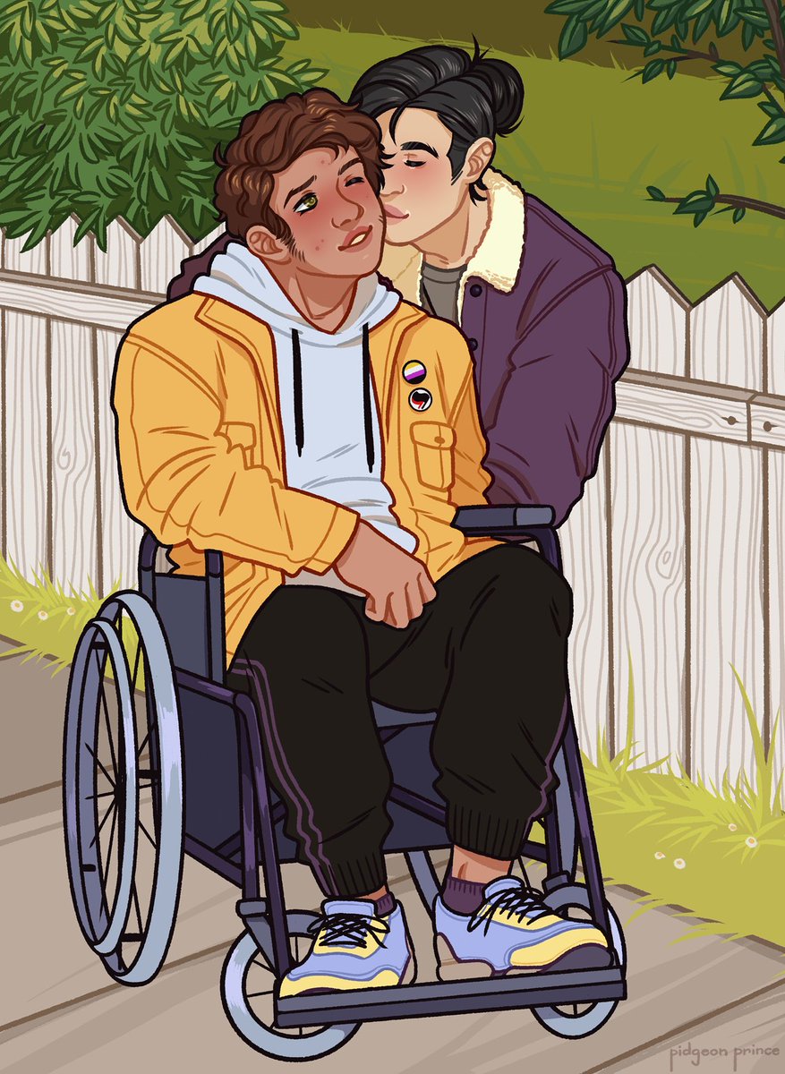 saschavik's tweet photo. here’s some of the queer art I did during #PrideMonth :)
#prideboost https://t.co/LTIs8kUwR2
