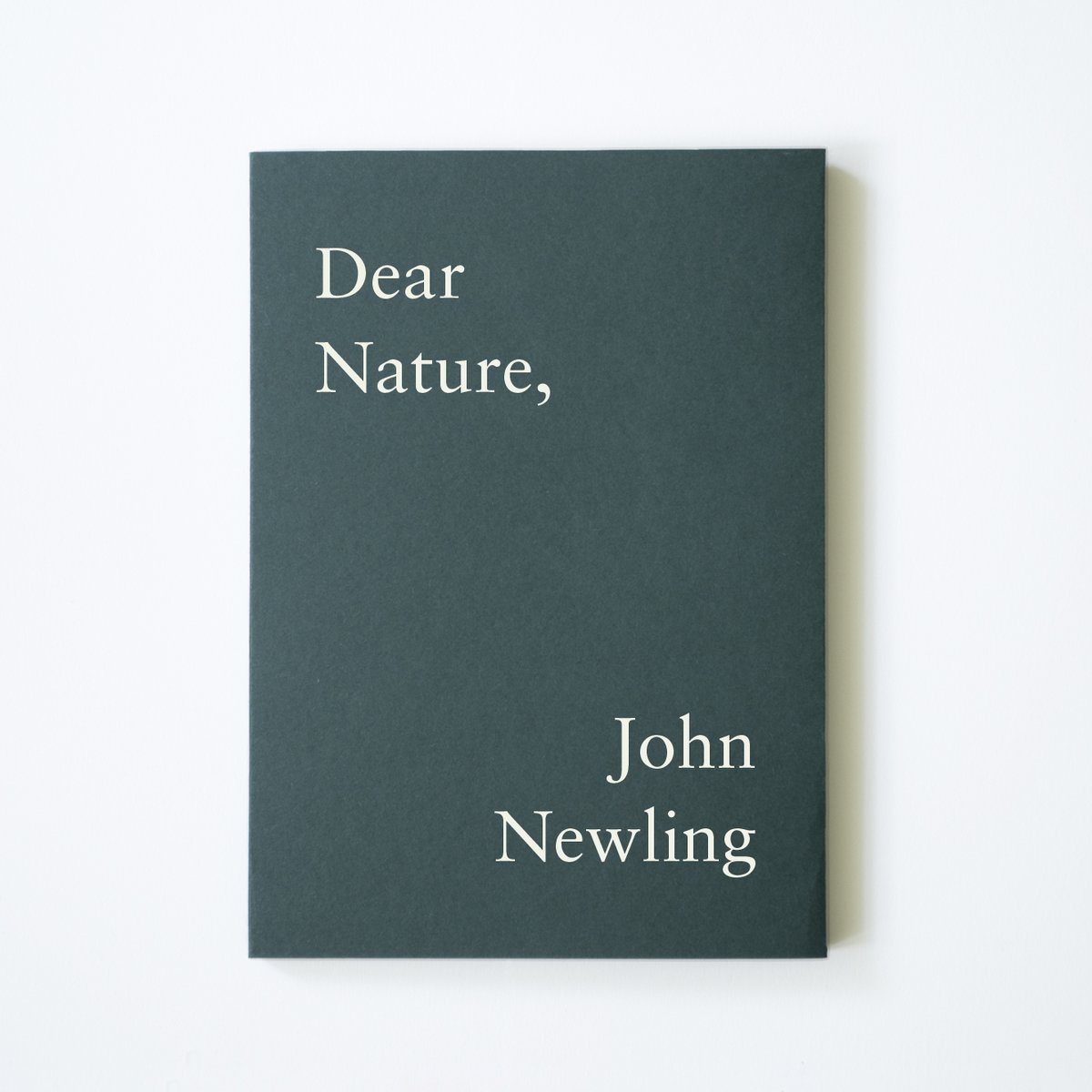 Artist John Newling spent 81 consecutive days writing letters to Nature. The letters echo the sentiment of a series of letters to a loved one but with a voice of humanity attempting to come to terms with its relationship to nature.
​
​Support 2nd Edition kck.st/2X9gDg9