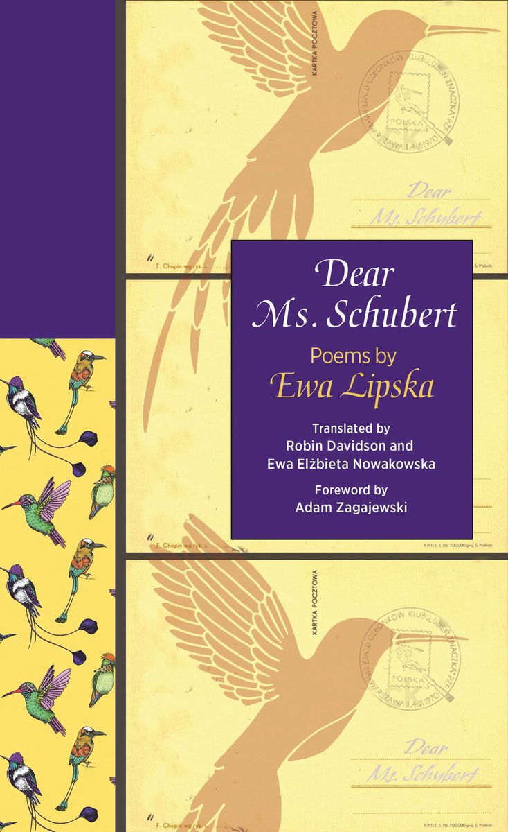 PolishEmbassyUS's tweet photo. Check out some of Prof. Davidson's translations of Ewa #Lipska's poetry! ✍
1️⃣ "The New Century"
2️⃣ "Dear Ms. Schubert"
#TranslatorTuesdays https://t.co/msQaJ0jazr