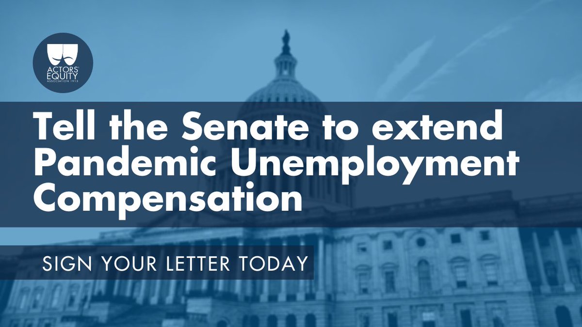 You can take action now and help yourself and your fellow members. Ask your Senators to pass the HEROES Act and extend Pandemic Unemployment Compensation -  https://actionnetwork.org/letters/tell-senate-to-extend-pandemic-unemployment-compensation/