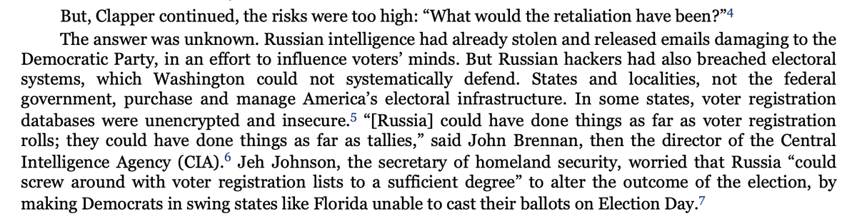 Russia COULD HAVE ALTERED TALLIES. They COULD HAVE KEPT PEOPLE IN SWING STATES FROM VOTING. 