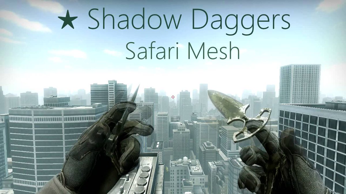 👑Giveaway👑
I'm partnering with @AccusataS to celebrate their recent results!
We're giving away these Shadow Daggers Safari Mesh (BS)!
To enter:
✅Follow @AccusataS ✅
✅Follow @TonnesCS ✅
✅Retweet! ✅
Winner will be drawn in a week
🍀Good luck everyone🍀 https://t.co/0yJKY5XccP