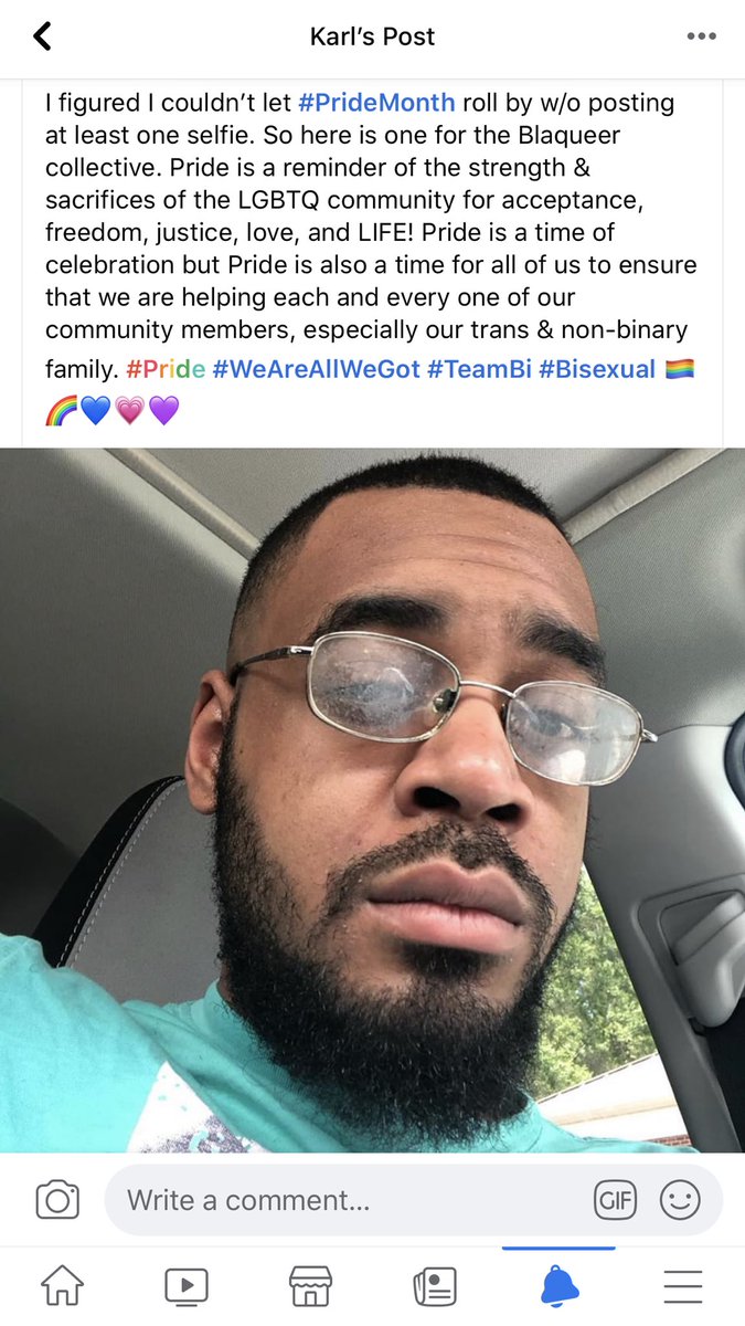 S/o to all my BlaQueer fam!! I love us so much!! Continue to live in your truth the way that you want to! #Pride #BlackQueerLivesMatter #TransLivesMatter #ProtectBlackTransWomen