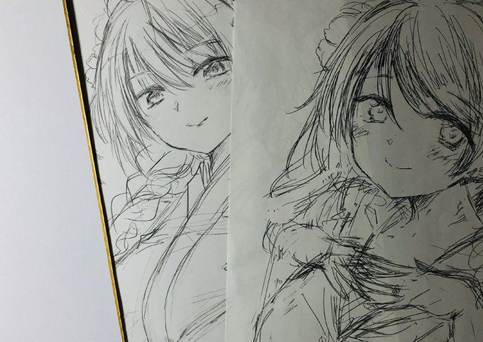 FANBOX支援者様向け色紙を描きます 