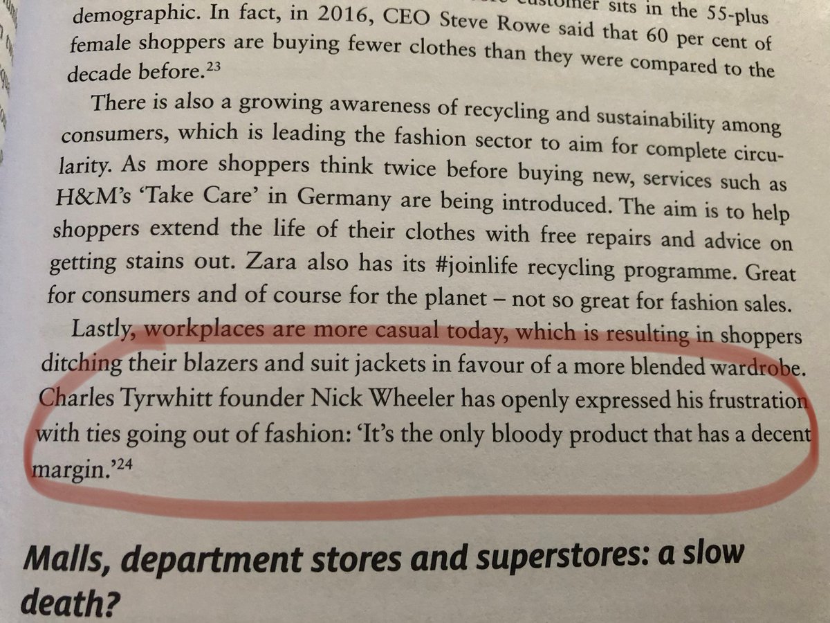 . @mazzaknights and I discuss this in our  #Amazon book, a trend perfectly summed up by  @ctshirts founder: