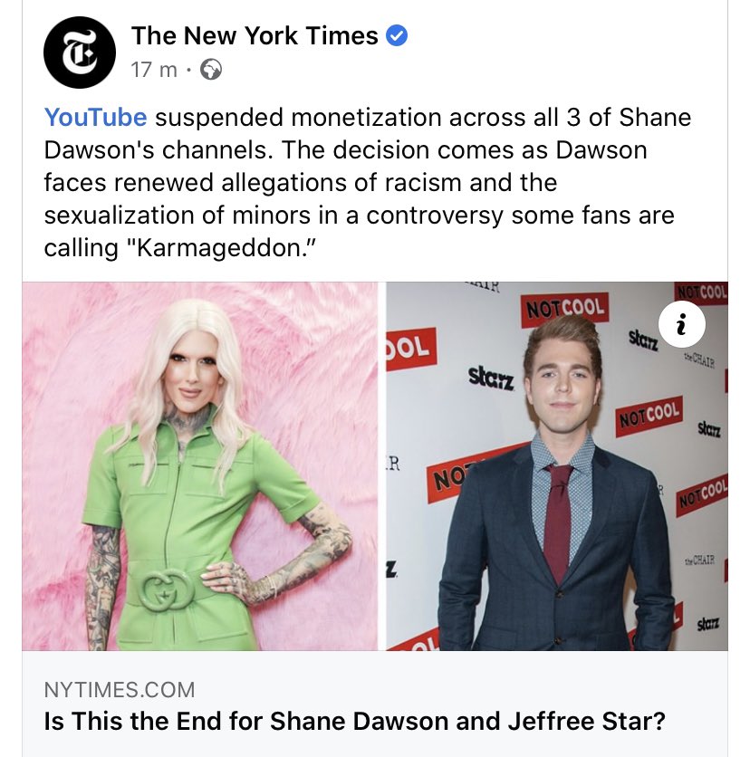 #ShaneDawsonXJeffreeStar #shanedawson BYE