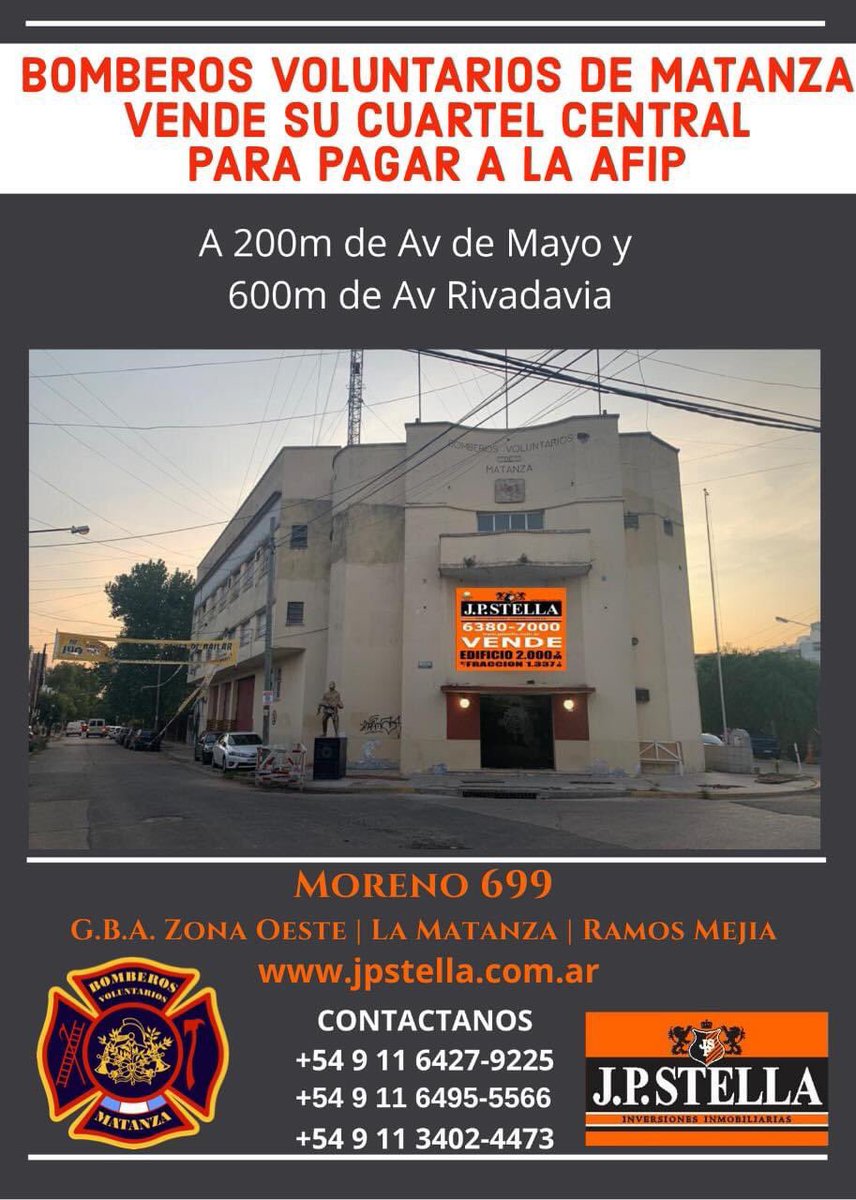 VECINOSMATANZA's tweet photo. Gracias @alferdez @CFKArgentina @magariovero @FerEspinozaOK En La Matanza no hay Policías , no hay Same , y ahora sin Cuartel de Bomberos @Kicillofok . Son espectaculares!!   RT POR FAVOR https://t.co/rNcPVtRr8w