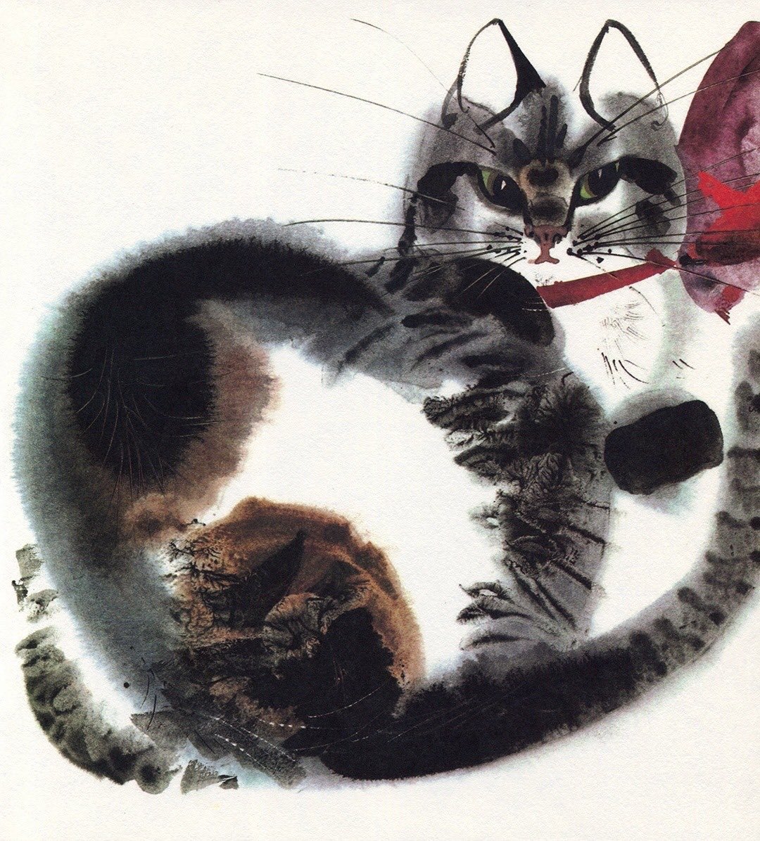 WeirdlandTales's tweet photo. Czech artist/illustrator, Mirko Hanák (1921-1971). https://t.co/rSG9eFQpiM