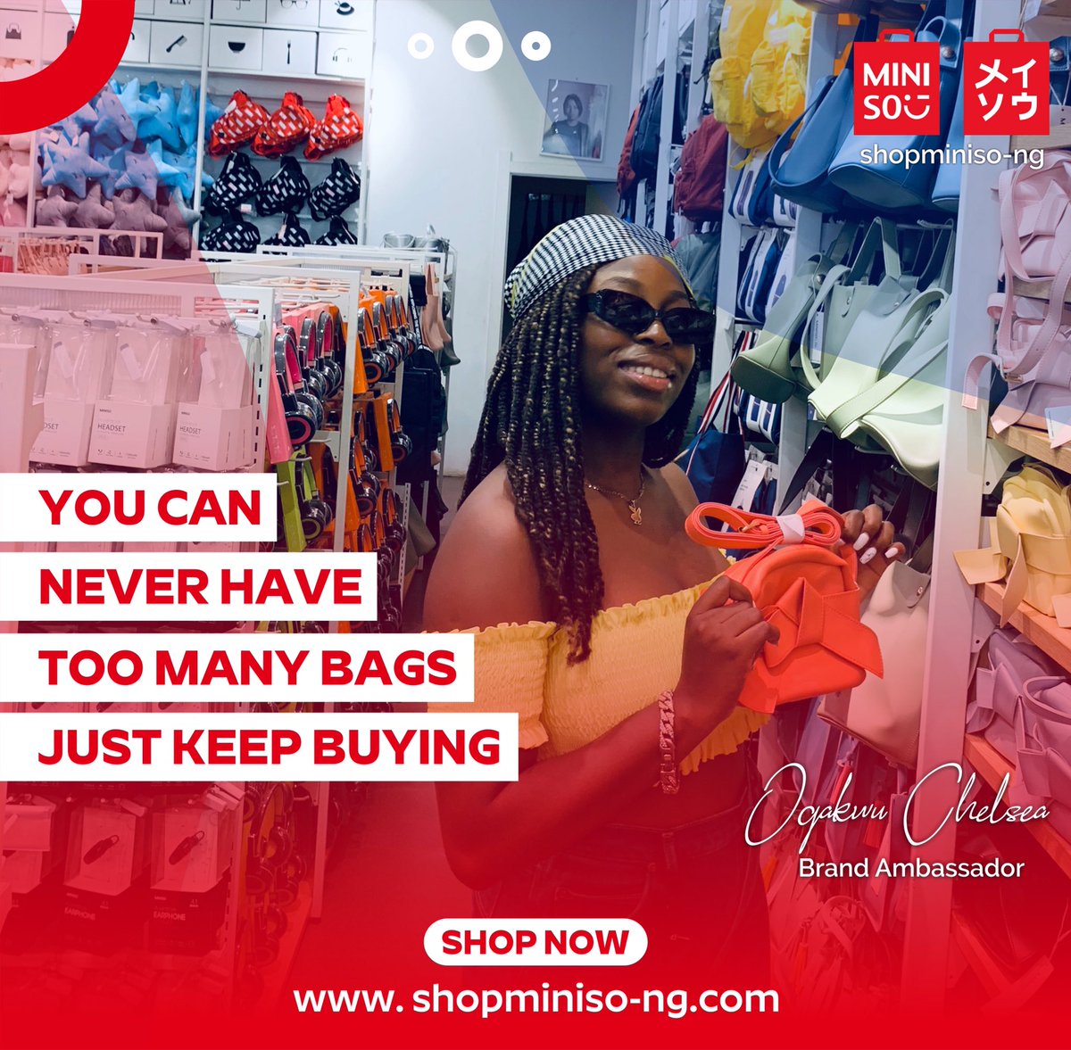 shopminiso_ng's tweet photo. We are so happy to announce elsea_ as MinisoNigeria Online Store Brand Ambasdoor 😍 💃💃💃 #MinisoNigeria #loveminiso #miniso #minisolovers #minisoambassador #Minisoonline #Minisoshop #shopminiso #shopminisonline #LovelifeLoveminiso https://t.co/3X0bTEoyEf
