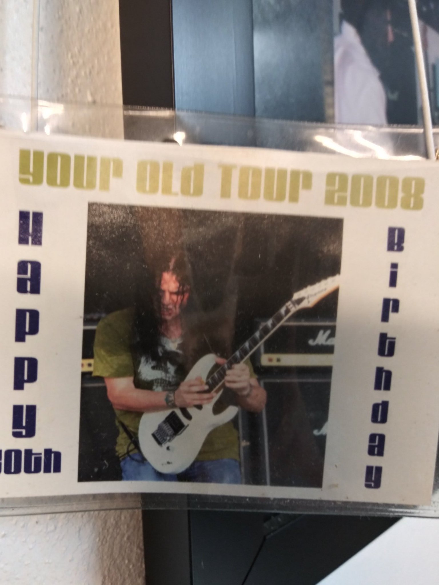 Happy Birthday to my bro, Chris Risola from Steelheart. Keep rockin\ it hard! 