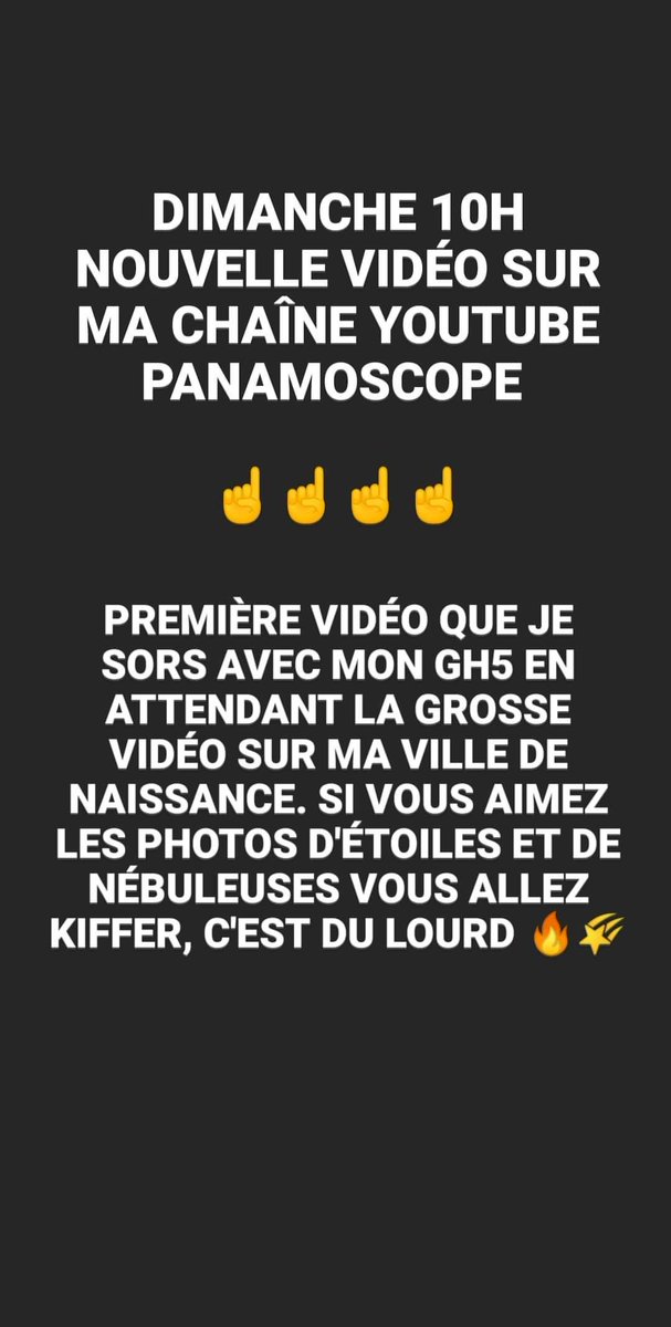 panamoscope's tweet photo. Je tease à la @StephCouchoud  alors que j'ai 58 abonnés mais ballec #roadto59 https://t.co/KmIN9JT476
