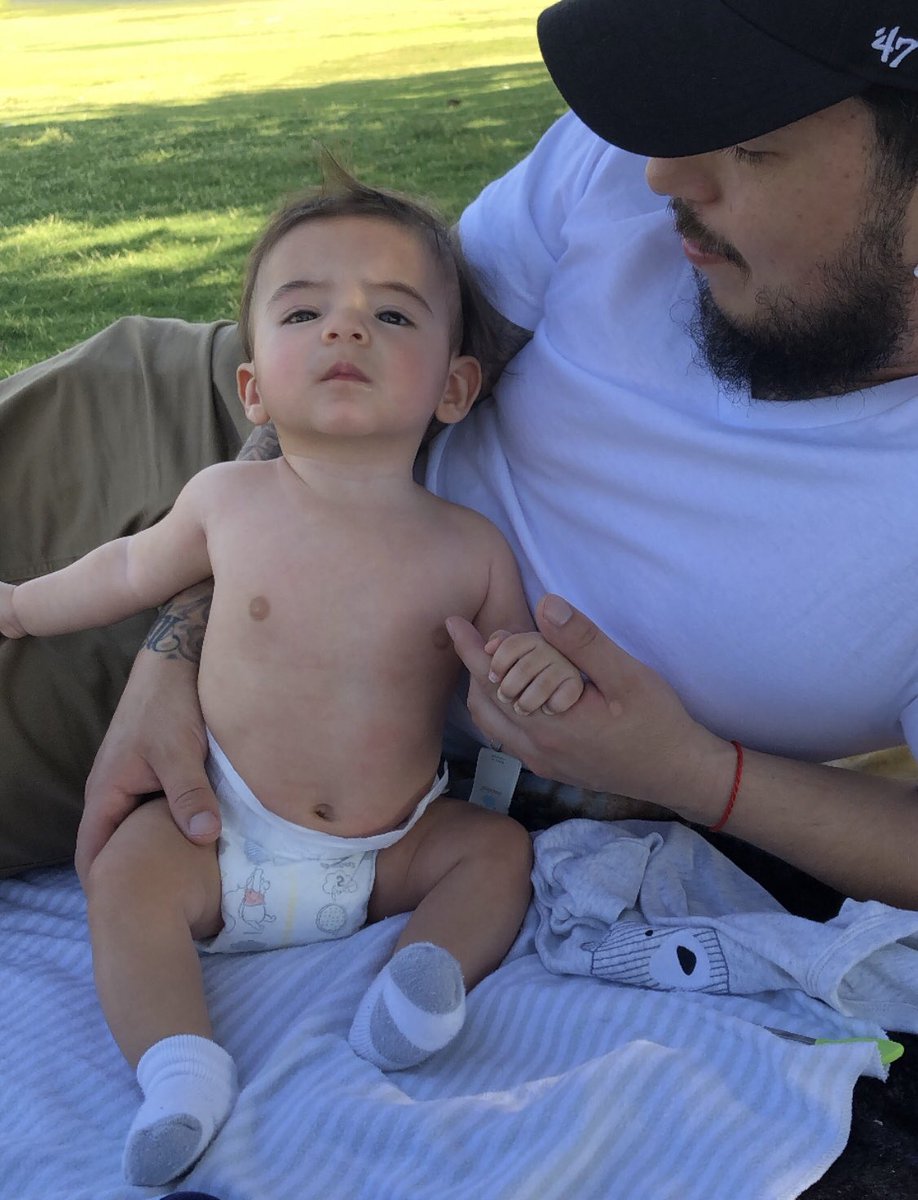 NoeC24's tweet photo. My son ain’t with the bullshit and he got a mean left hook and straight right. #likedaddy https://t.co/SRexmT5Loa
