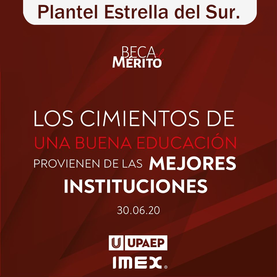 imexpuebla's tweet photo. #ComunidadImex Felicitamos con mucho orgullo a nuestras alumnas de Bachillerato Estrella del Sur, acreedoras a la “Beca al Mérito” otorgada por la @UPAEP debido a sus desempeños. 👏🏼👏🏼
Conoce a las merecedoras de este reconocimiento 🏅: https://t.co/qEvpXnNHRO
#OrgulloImex https://t.co/3WjiKJQoBt