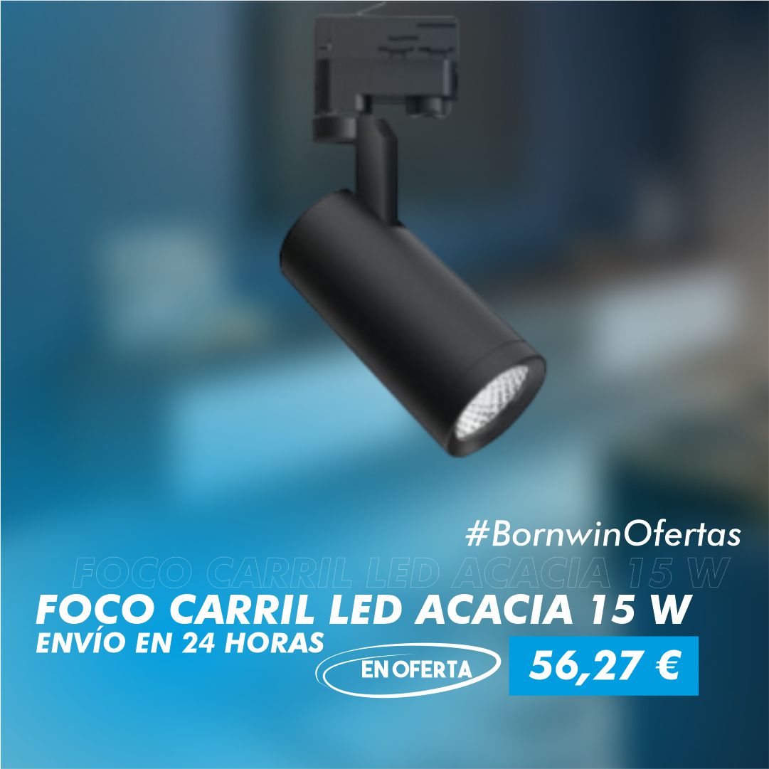 BornwinDD's tweet photo. FOCO CARRIL LED ACASIA 15W Ideal para iluminaciones interiores, #ilumina #objetos y #decora cada espacio que desees.
Adquiérelo en #oferta en https://t.co/3YPtIJjkFQ https://t.co/0vsp6OLtPE