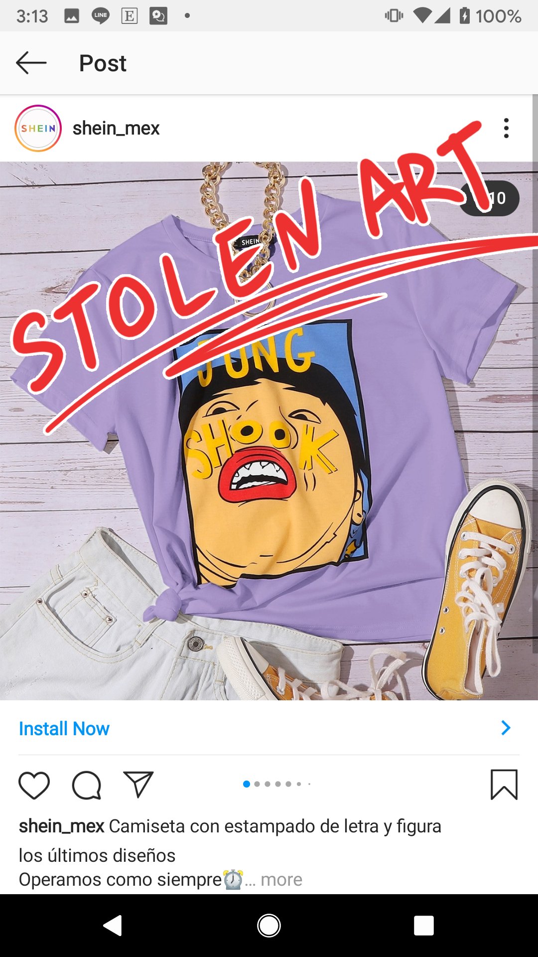 Jungshook shop shirt shein