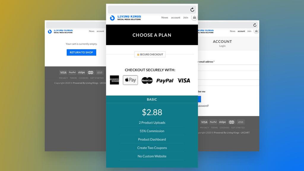 DJKyoCus's tweet photo. Get merchants selling online with the LKCART shopping cart solution. 

Scale your merchant portfolio and sales with LKCART without additional fees! #LivingKingsSocial https://t.co/EAhCVwFSiI