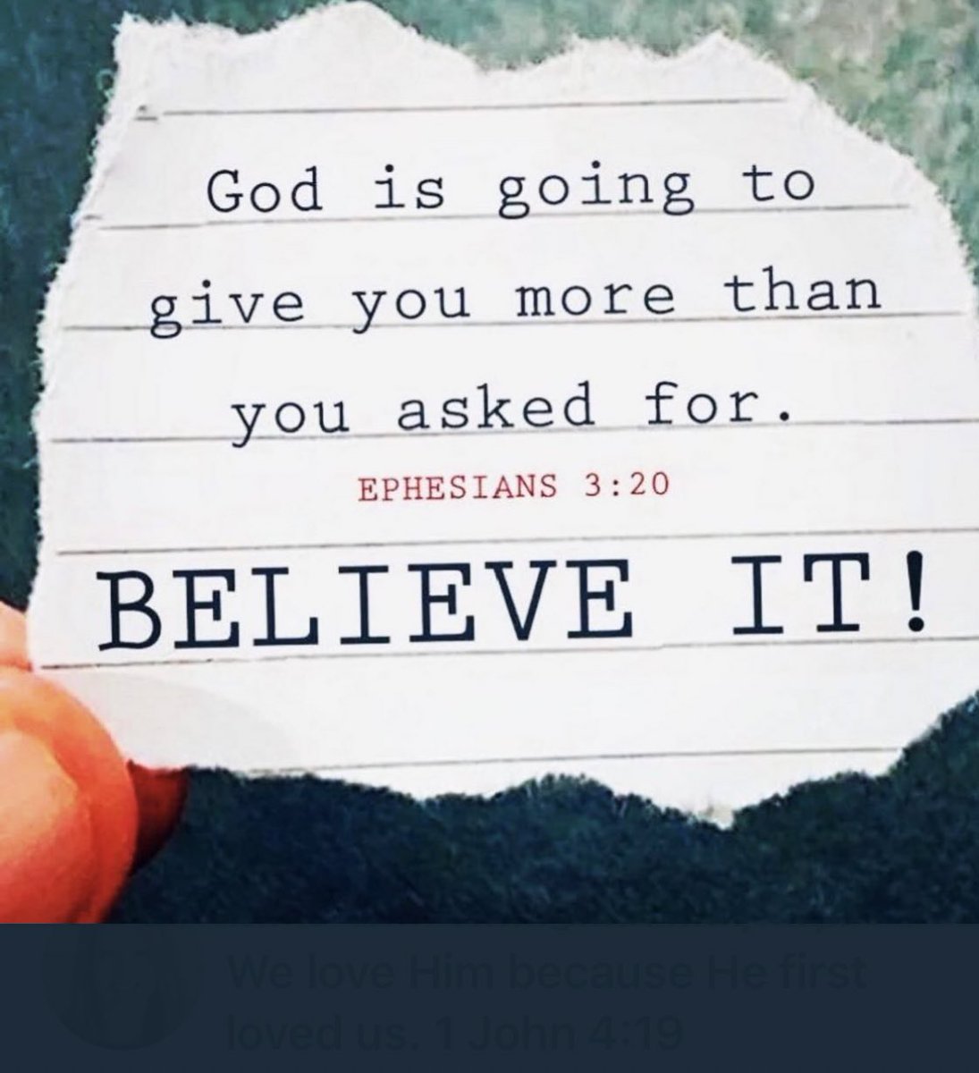 Now to Him who is able to do exceedingly abundantly above all that we ask or think, according to the power that works in us, Eph.3:20