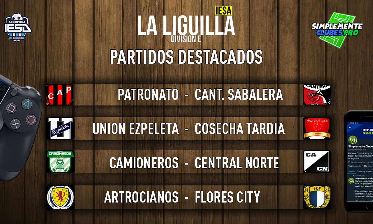 SimplementeCPro's tweet photo. #LaLiguilla @IESAArgentina 

Destacados 16vos de Final https://t.co/UHiKI1jMU4