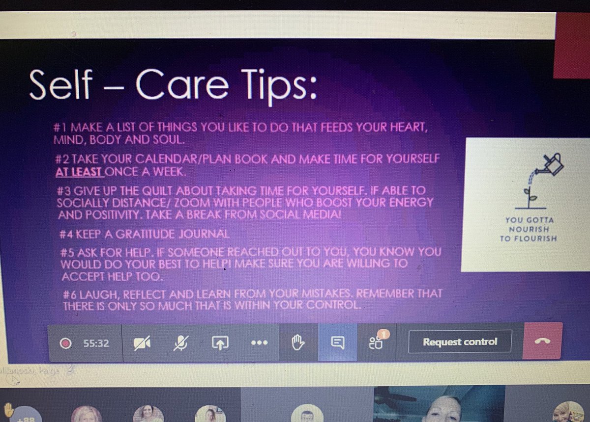 Teaching in a Pandemic - discussing celebrations, challenges and goals moving forward with the 2019 Teacher of the Year finalists! #cheerforchurchville <a href="/cveschargers/">Churchville Chargers</a>