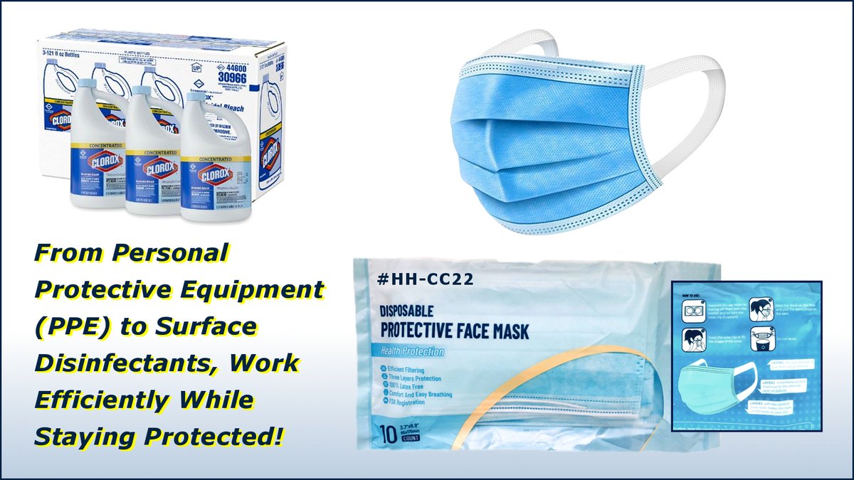 Unallocated, Ready to Move, Retail PPE &amp; Surface Disinfectants - yourcleanroomsupplier.com/blog/detail/ha…
#stopthespread #COVID19 #PPE #coronavirus #disposablefacemasks #facemasks
