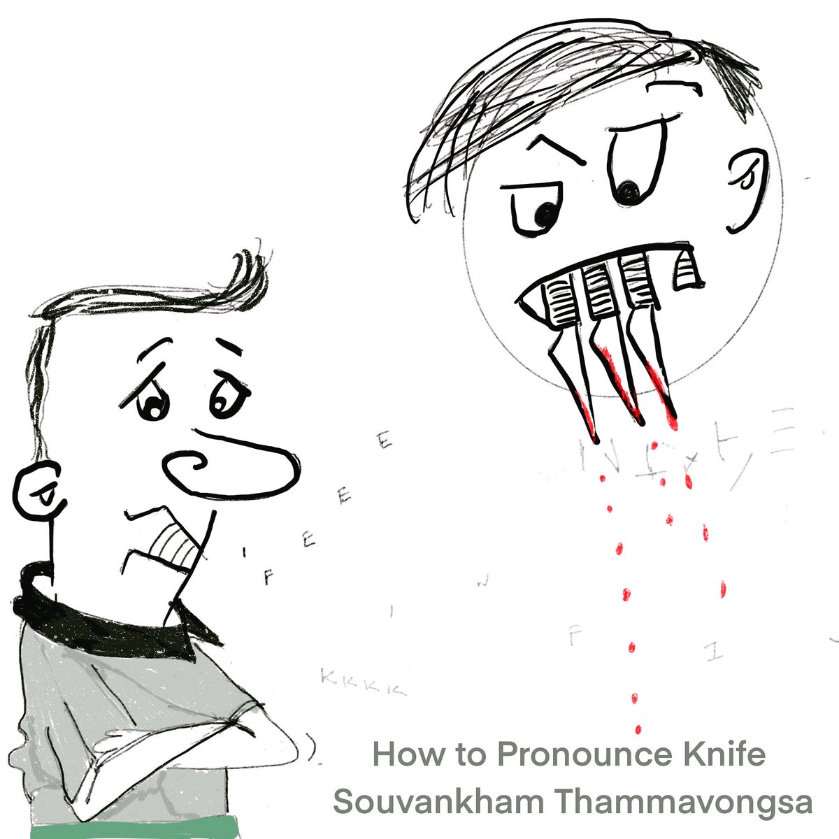 ShilpaRaikar's tweet photo. Discrimination comes in many forms and by being aware of its root cause, we can slowly start to tear away at it. Souvankham Thammavongsa’s How to Pronounce Knife is a collection of idiosyncratic and diverse stories that captures the daily lives of immigrants. #DrawTheWord https://t.co/1g2Ixdnid3