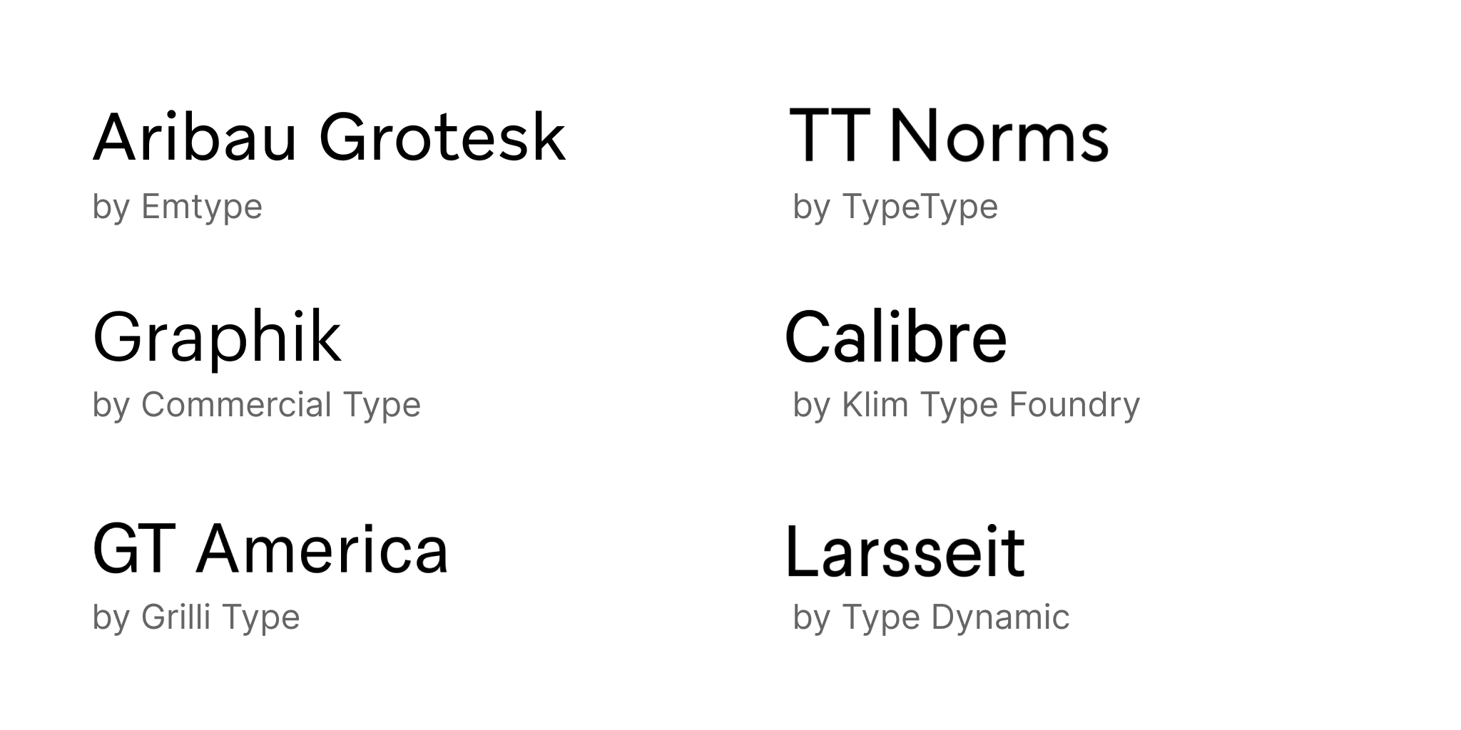 Steve Schoger On Twitter I Love A Lot Of The Popular Fonts Available On Google Fonts But They Also Tend To Get Overused If You Have A Budget Using A High Quality Commercial Font Will Make A Significant Difference On Your Projects Here Are A Bunch Of
