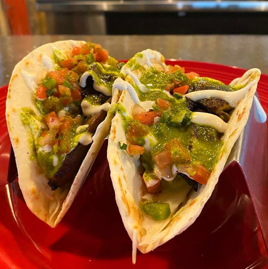 StrapTankBrewCo's tweet photo. The new norm: picking up take out from @straptankbrewingco, finding a cool parking spot, and getting down in the car. Best tacos from #StrapTankBrewer. https://t.co/iFvVe1makG