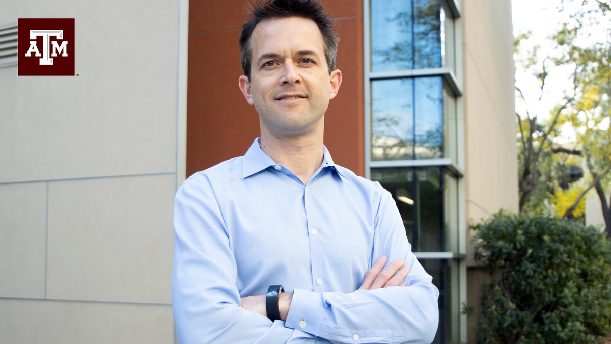 California Institute of Technology chemist and 2000 Texas A&M University chemistry graduate Thomas F. Miller III poses with arms folded and a smile outside the Caltech campus building where his theoretical chemistry laboratory is housed