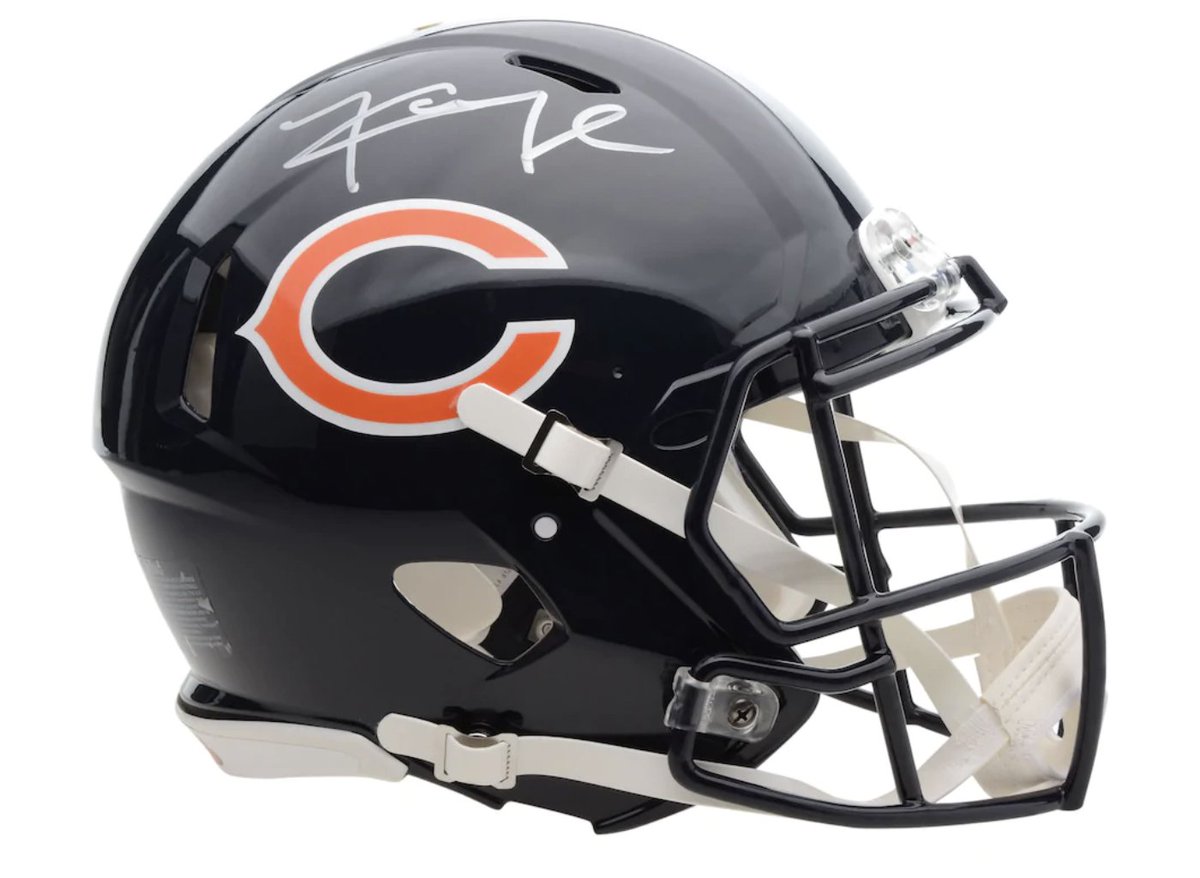 khalil mack autographed helmet