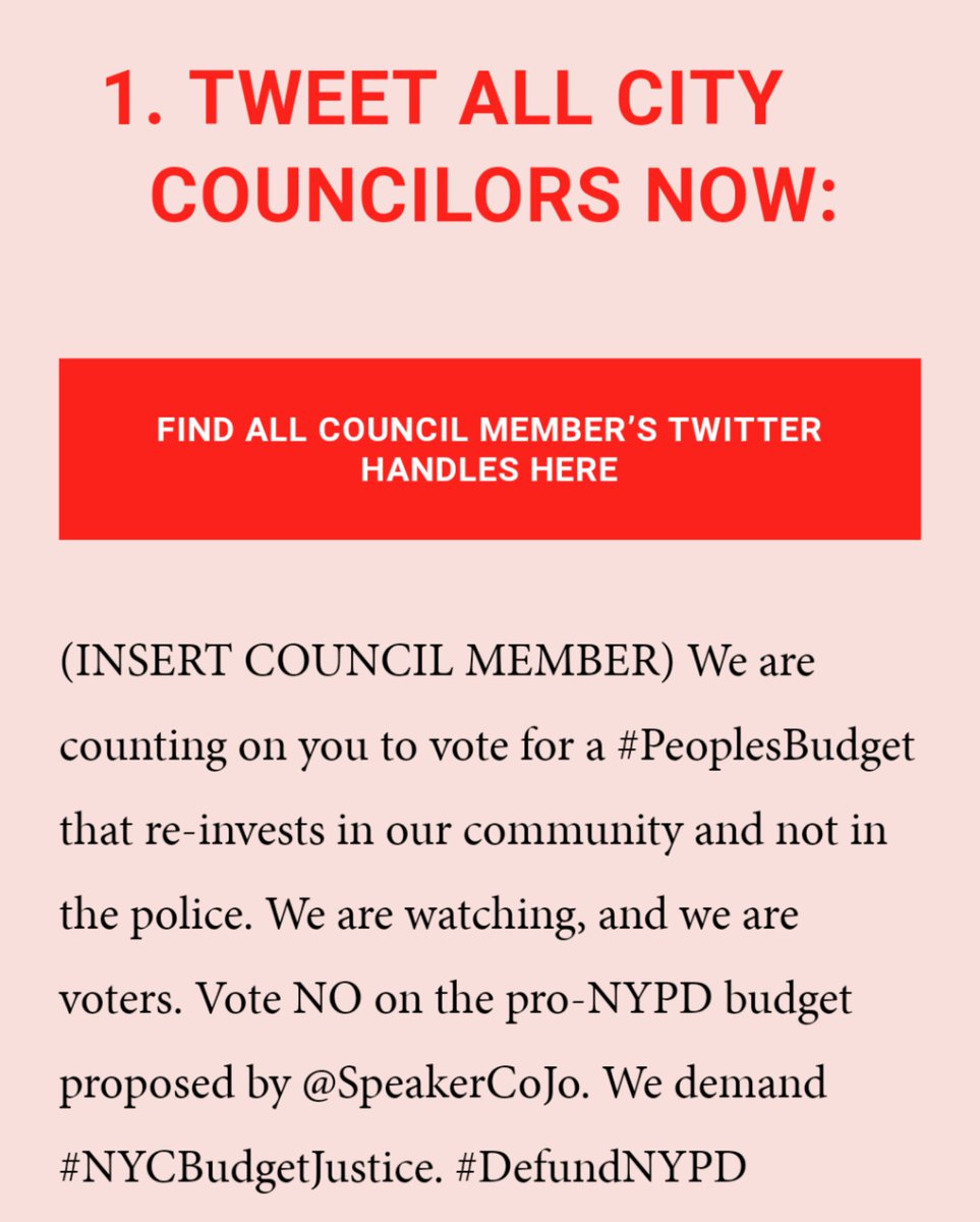 Let's keep up the good work!! #DefundTheNYPD is still possible!! 

peoplesbudgetnyc.com