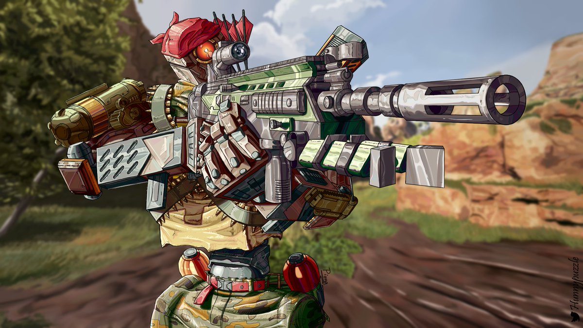 hunnypuzzle's tweet photo. "This is my favorite part!" - Pathfinder
#ApexLegendsFanart https://t.co/2ZmP8gCm4g