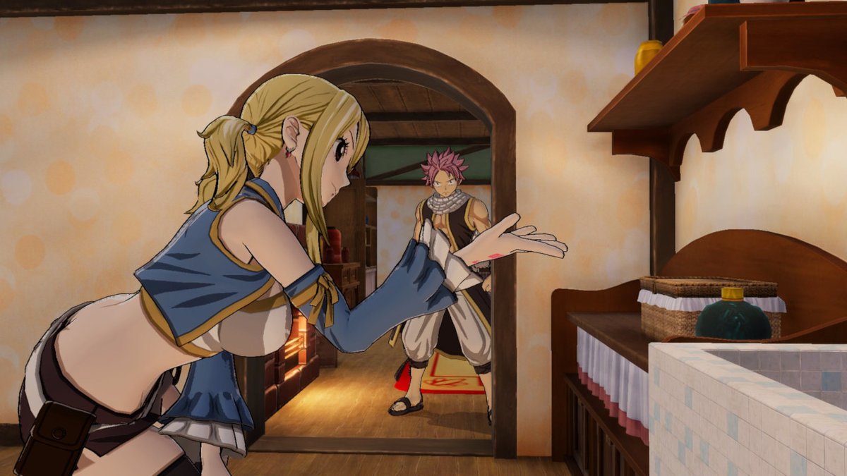 PlayStation's tweet photo. Experience the magic of the Fairy Tail universe, out July 31 on PS4: https://t.co/dt7RzM7Fi0 https://t.co/mNYpu04gHd