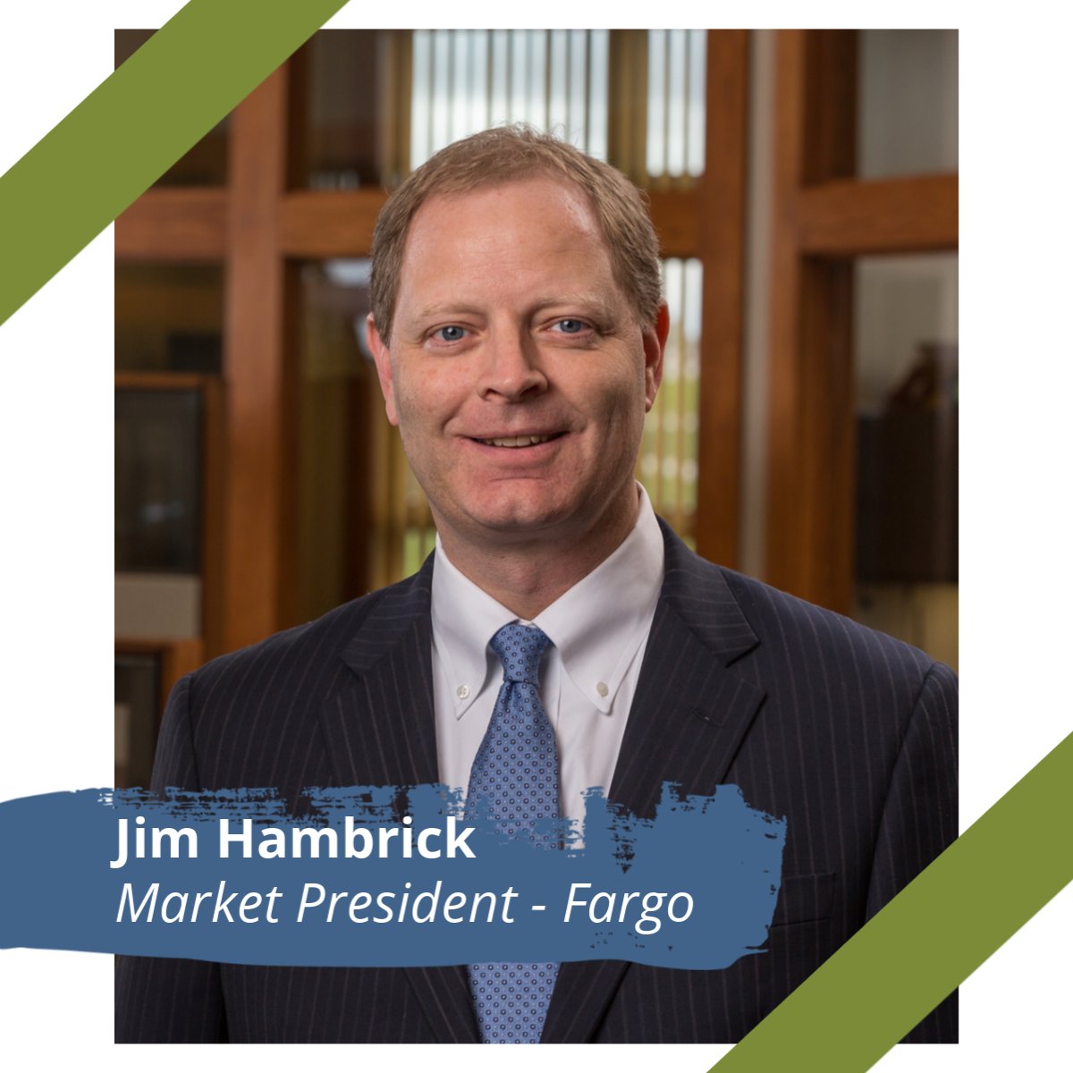CornerstoneNDSD's tweet image. We are excited to announce Jim Hambrick has been promoted to SVP/Market President of our Fargo Market! trst.in/YWfo1S 

#happydance #notgeneric