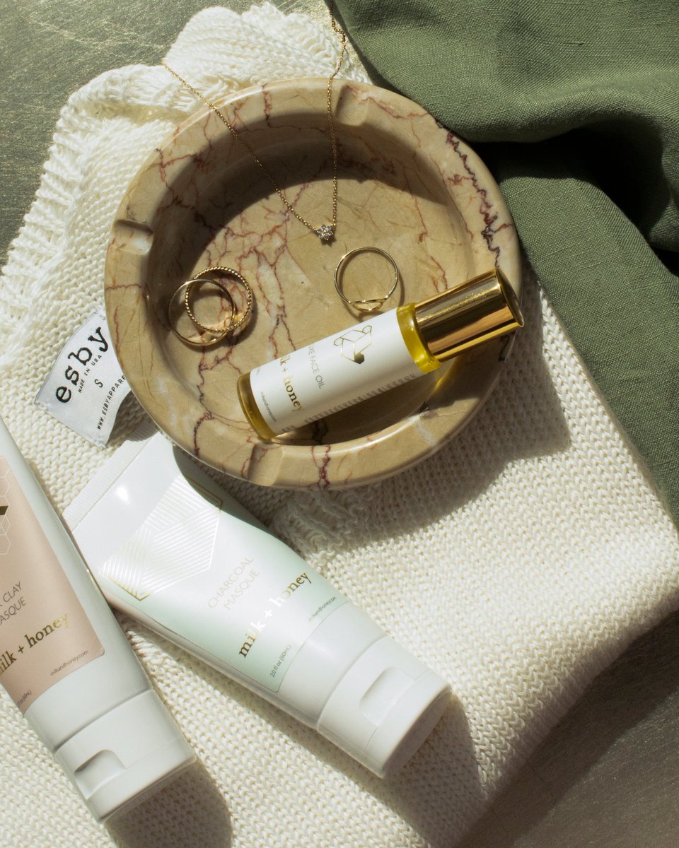 Time for a staycation? Enter for a chance to win $200 gift cards from Mejuri and <a href="/esbyapparel/">esby apparel</a>, plus a <a href="/milkandhoneyspa/">milk + honey</a> set including a Gel Cleanser, Hydrating Rose Mist, Pink Clay Masque, Charcoal Clay Masque, and Luxe Oil Roll-On. mejuri.com/friends/mejuri…