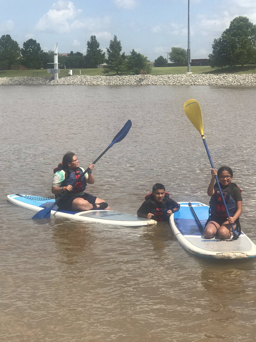 Staryellowfish's tweet photo. OKCPS NASS want to give a huge shout out to @RiversportOKC for providing a FREE camp to our OKCPS Native students! They had experiences of a lifetime! Thank you @RiversportOKC!!! #NASSOkcps #IndianEd #OKCPS @OKCPS https://t.co/lbM0PwrmeV