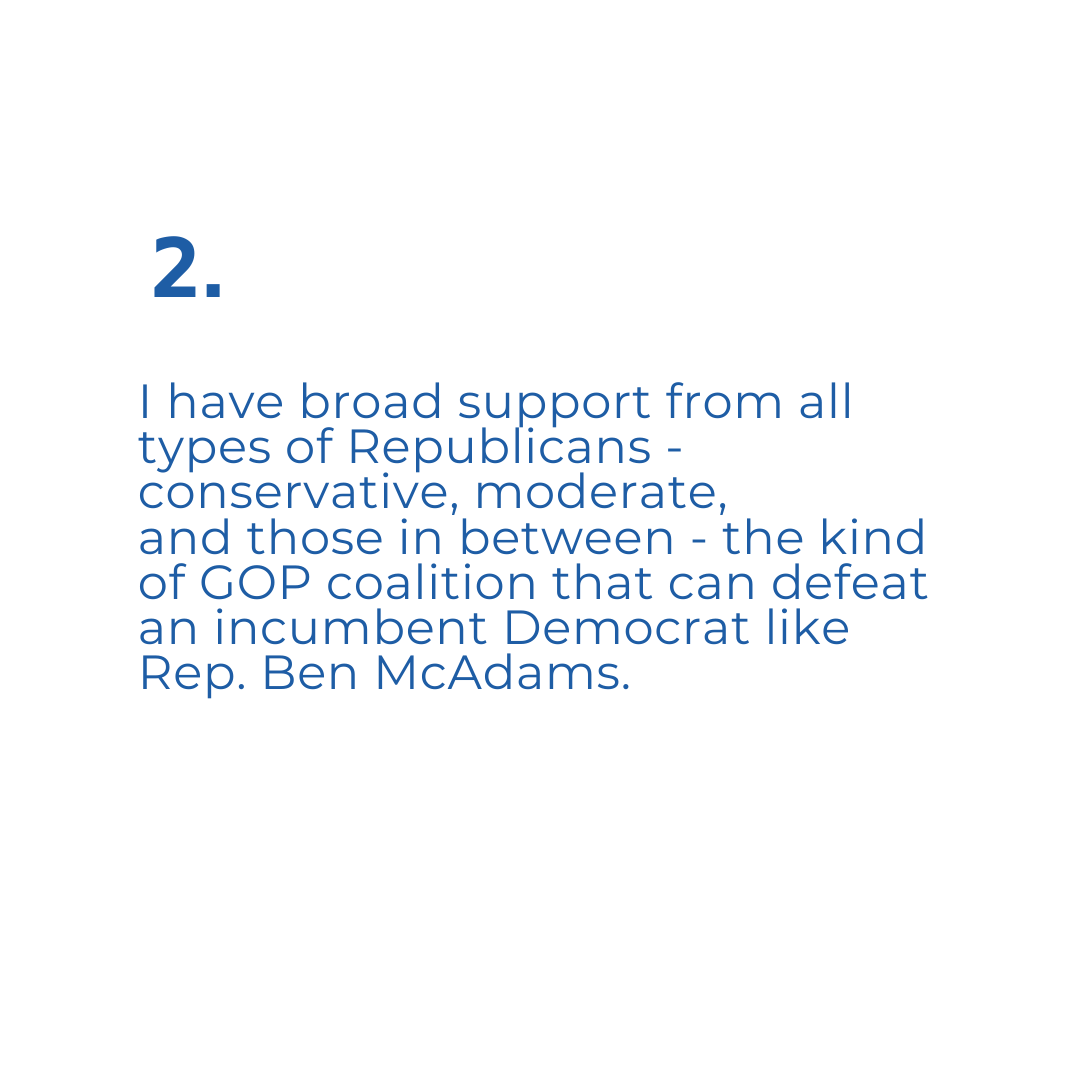 JayMcfarland's tweet photo. Election Day is here and this 4th District race has tightened up. You have a choice: Do you want to send a far-right conservative like Burgess Owens Kim Coleman?
Here are the top 5 reasons to vote #JayMac2020
#utpol #utgop #gop #jaymacpack #mcfarland2020 #vote2020 #vote https://t.co/muuF5X59Fv