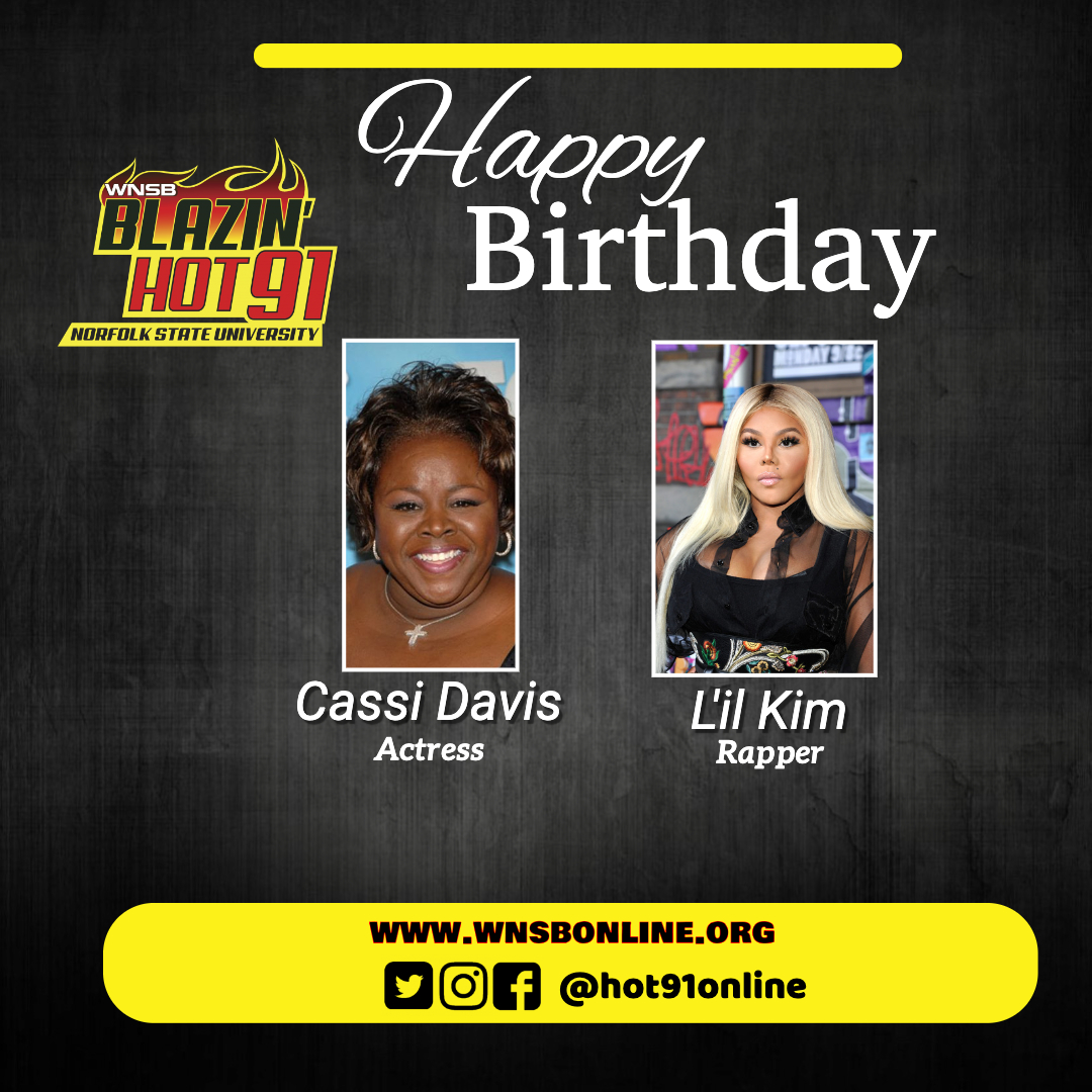 Happy Blazin\ Hot Birthday to Cassi Davis and L\il Kim   