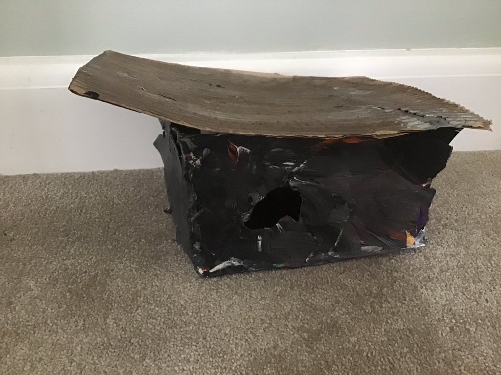 CampdenGeograph's tweet photo. Will’s fantastic slum house, for the year 7 ‘surprise me’ project. Brilliant! #InspireEmpowerExcel @CampdenSchool #Geography https://t.co/iYQQb0fBEz