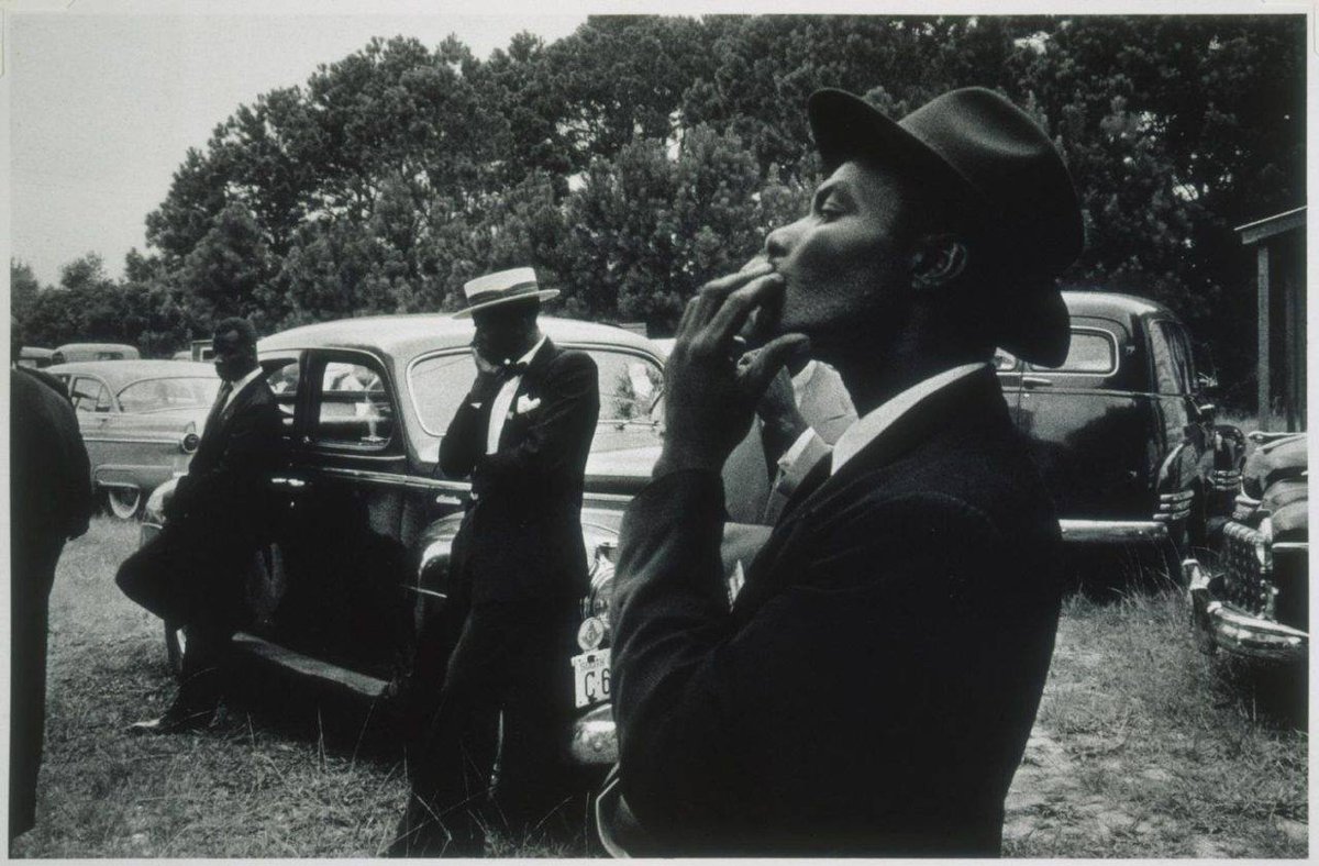 Robert Frank, Funeral, Saint Helena, South Carolina, from the series 'The Americans', 1955