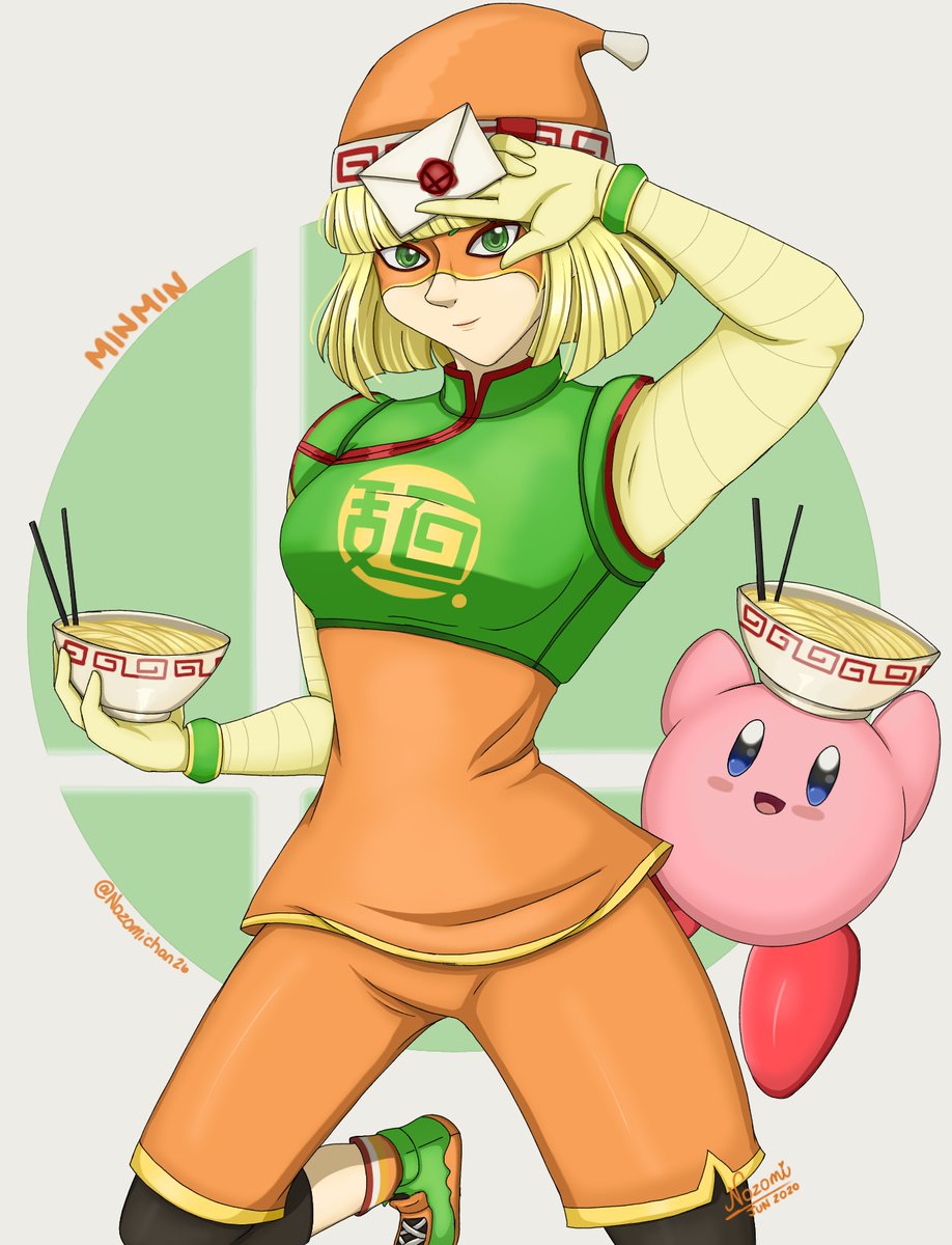 Nozomichan26's tweet photo. Min Min in Smash Ultimate!! ✨

She's a cute ramen girl! 🍜💖✨

#SmashUltimate #MinMin #MinMinForTheWinWin #SuperSmashBrosUltimate #ARMS https://t.co/ZPYd1YjX5C