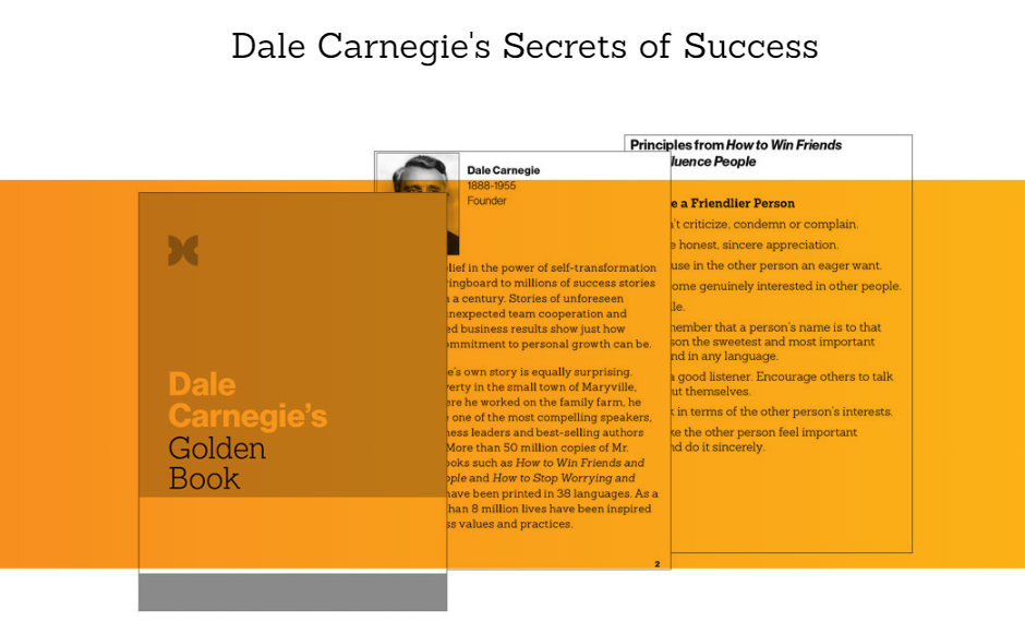 KSDaleCarnegie's tweet photo. Just what are Dale Carnegie's "Secrets of Success"? Here's a free download - check them out! >>> https://t.co/pvvmBvAWqw https://t.co/fbEB1eftsc
