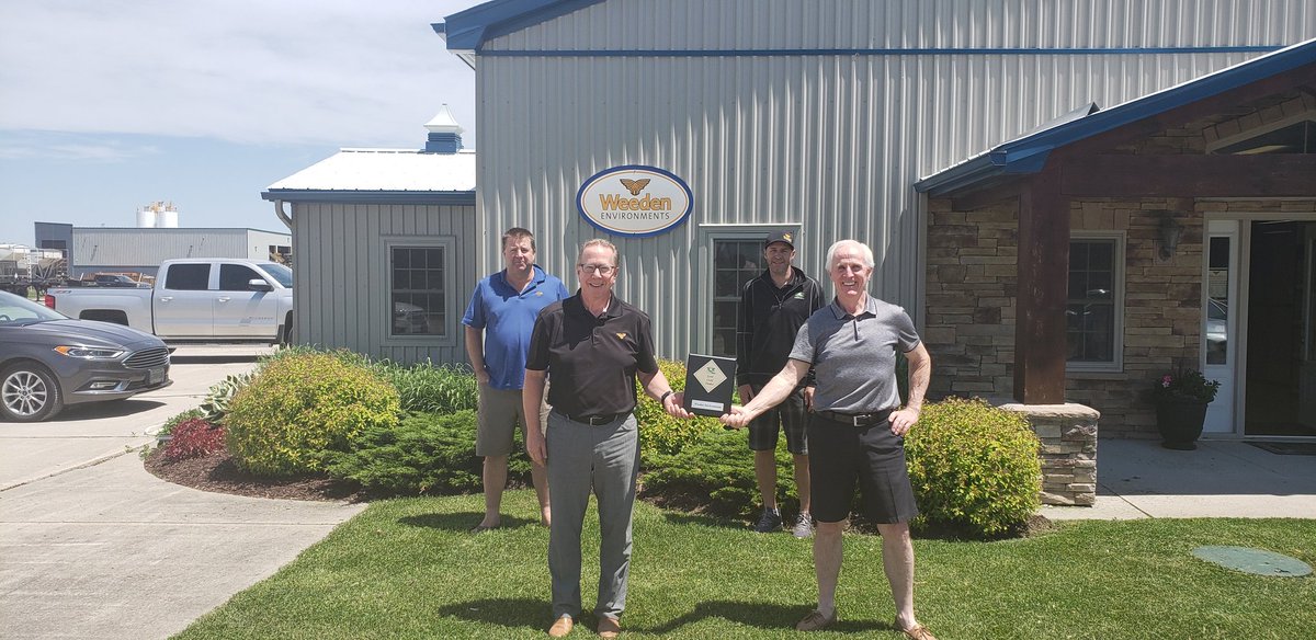 WeedenEnv's tweet photo. Weeden Environments is proud to achieve "Gold" distributor status for 2020! #valcoagri https://t.co/E4biIPkva6
