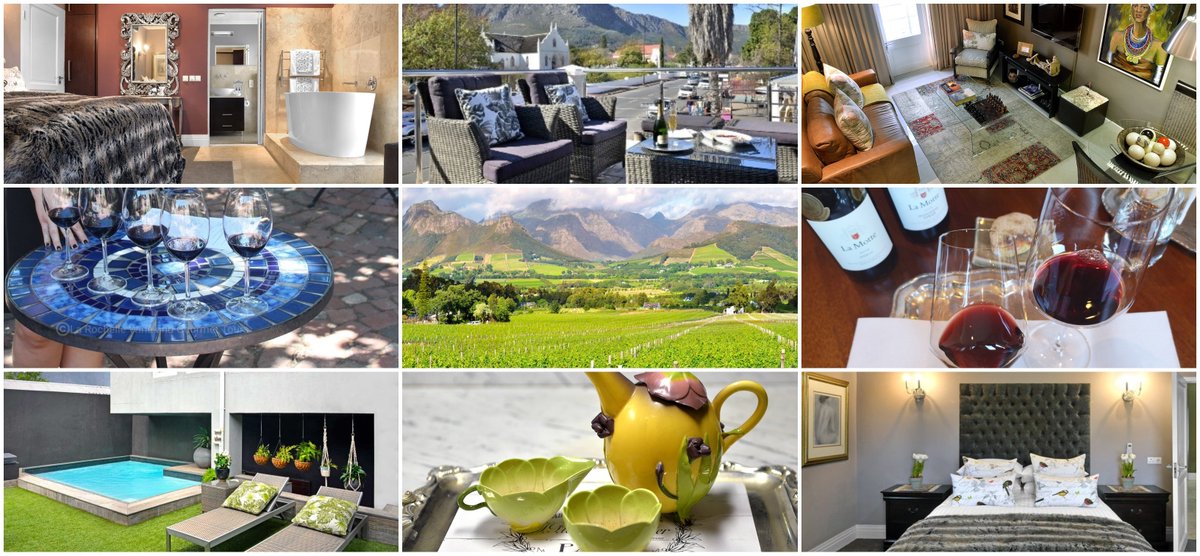 SAGDB1999's tweet photo. The ultimate breakaway!
The lucky bidder will win a 2-night stay for 4 at the stunning @BijouLepetit in the centre of @Franschhoek_SA Village PLUS a private half-day wine tour with La Rochelle Wine Tours, including all wine tastings.
#GolfRSAHelpFund ⬇️
https://t.co/ZbApMQx94I https://t.co/x2jWq7BxX5