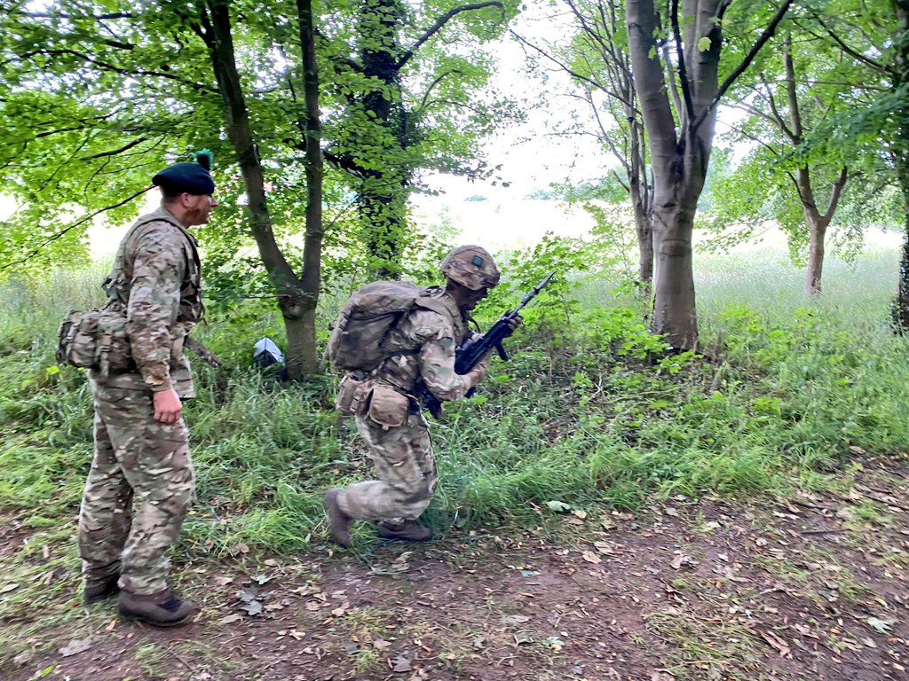 Embedding a competitive spirit to drive increased performance. B Coy's #IRISHRANGER  competition today focused on individuals mastering the basics.  Tomorrow is an important day in <a href="/RHQRIRISH/">RHQ R IRISH</a> history and today we commit to doing our 330+ year history proud