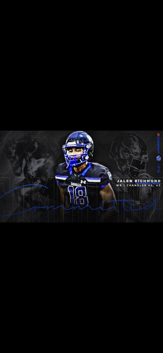 jalenrichmond3's tweet photo. COMMITED🔵🟠!! #Stampede21 https://t.co/92j3QQcUyF