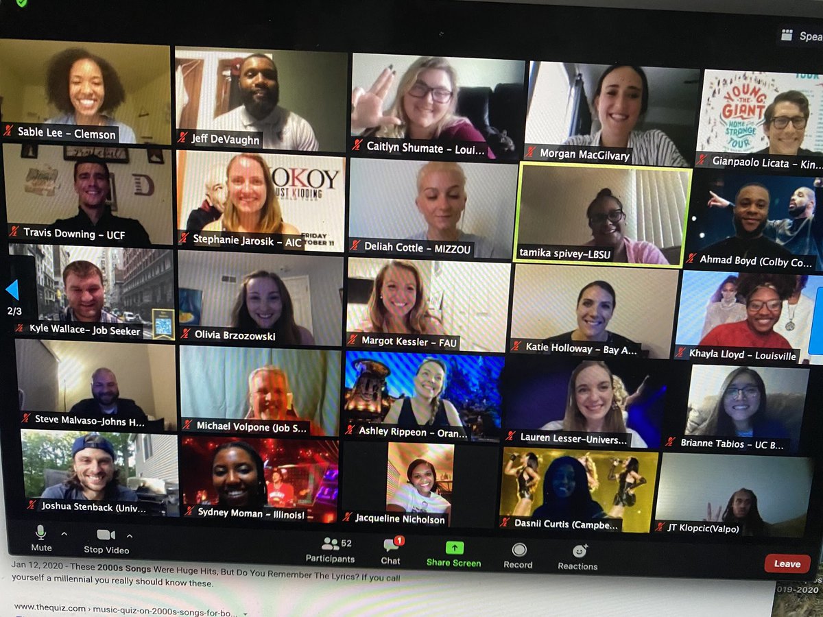 nfoura's tweet photo. Thanks to all who joined us for New Member Happy Hour. A special shout to our Trivia Winner Brianne Tabios from @CalAthletics Great Job! Hope everyone had as much fun as we did! #WeAreN4A #N4ATogether https://t.co/Du4Ld4QsH7